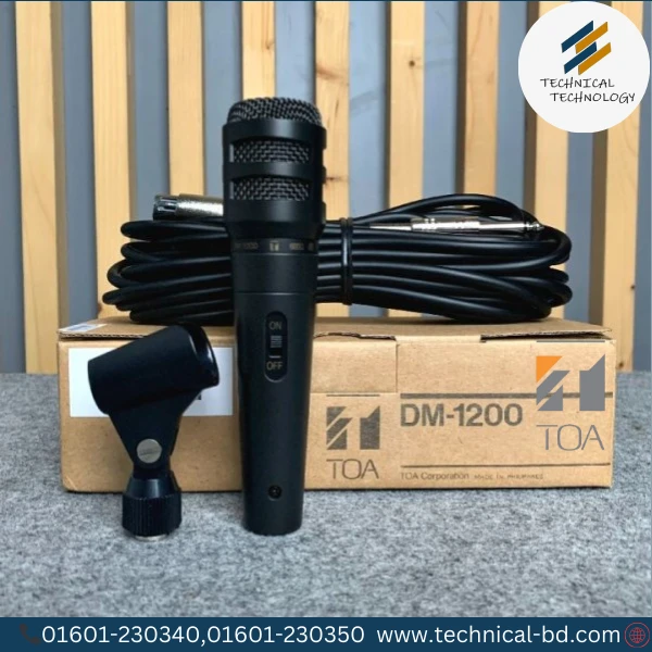 TOA DM-1200 Microphone Premium Audio Professionals