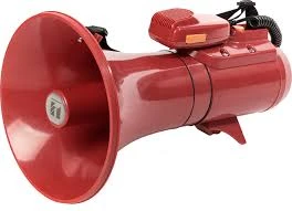 TOA ER-2215S Megaphone Red Shoulder with Siren (23W Max)