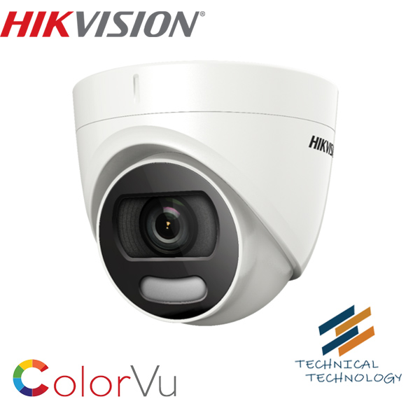 Hikvision DS-2CE72DFT-F 2MP ColorVu Dome CC Camera