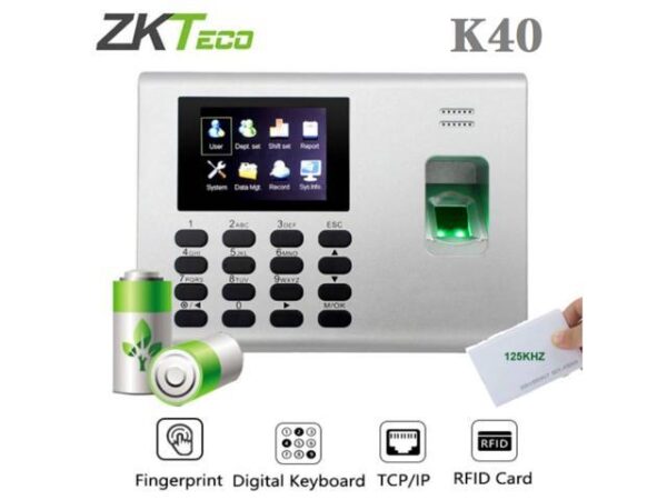 Finger Print ZKTeco K40 Pro Fingerprint Time Attendance