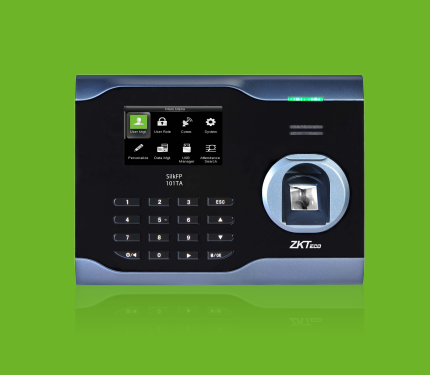 Buy ZKTeco SilkFP-101TA biometric Fingerprint Time Attendance Terminal Price in Bangladesh