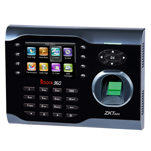 ZKTeco iClock360 Fingerprint Access Control Time Attendance Terminal with Adapte In Bangladesh