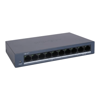 Hikvision DS-3E0109P-E-M 8 Port Fast Ethernet POE Switch