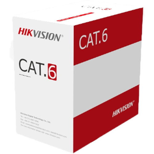 Hikvision Cat-6 UTP, 305 Meter, Orange Network Cable # DS-1LN6U-ZCO