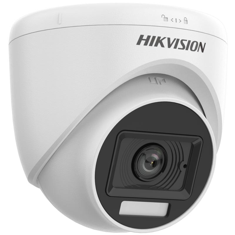 Hikvision DS-2CE76D0T-LPFS (2.8mm) 2MP Color Dome CC Camera (Built in Audio)