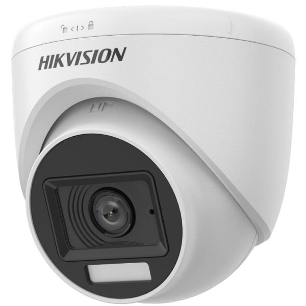 Hikvision DS-2CE76D0T-LPFS (2.8mm) 2MP Color Dome CC Camera (Built in Audio)