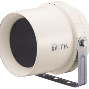 The TOA CS-64 Horn Speaker features stainless steel hardware for all-weather durability It is designed to offer the high intelligibility of weather-resistant