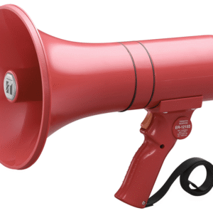 the TOA ER-1215S professional megaphone with siren in Bangladesh. 23W max, 315m range, 14-hour battery. Ideal for large events, security & emergencies.
