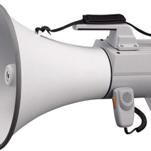 TOA ER-2230W, 45W Megaphone, 800m Range Megaphone, Professional Shoulder Megaphone, Industrial PA System, Emergency Command Megaphone,