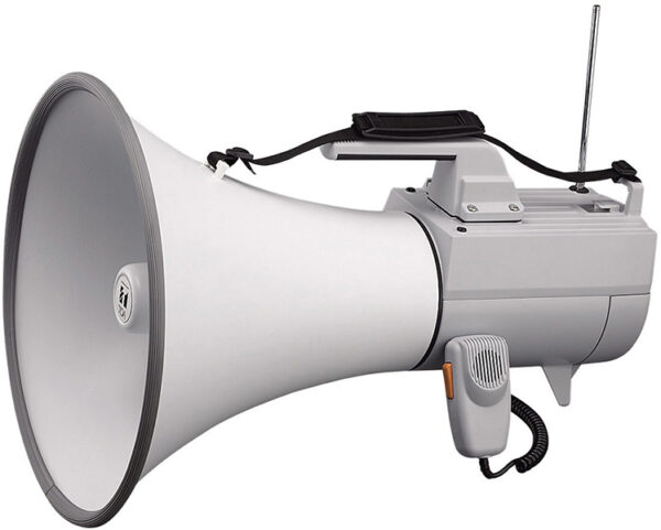 TOA ER-2930W, Wireless Shoulder Megaphone, 45W Megaphone, Professional Wireless PA System, Event Management Megaphone, Tour Guide System Bangladesh.