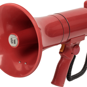 the TOA ER-3215S professional megaphone in Bangladesh. 23W, 400m voice, 500m siren, detachable mic. Ideal for emergency response & large events.