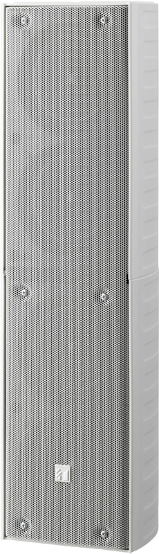 Install the TOA TZ-406W high-power white column speaker in Bangladesh. 40W, 93dB, 4-driver array for superior coverage in modern halls.