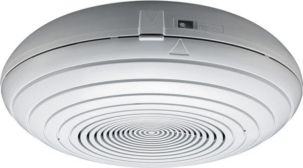 The Toa PC-2268WP is a 6W, IPX4-rated splash-proof ceiling speaker, perfect for moisture-prone areas. Features a 6.5-inch dual cone driver, easy spring-clamp mounting, and durable construction for Bangladesh's climate.